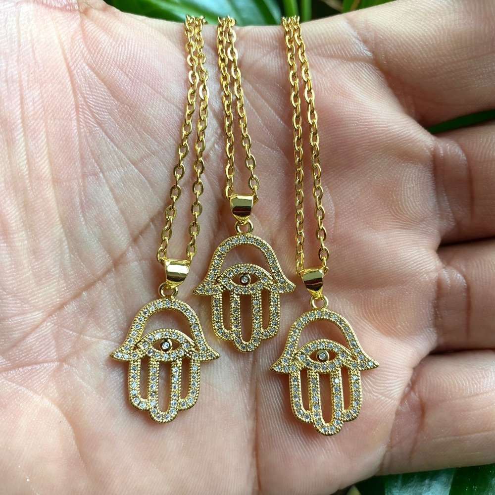 Hamsa Necklace